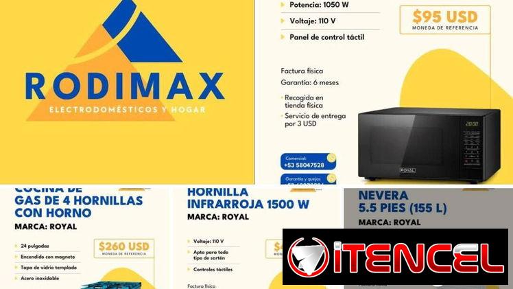 ELECTRODOMÉSTICOS EN Mipyme RODIMAX SURL