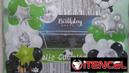 Set decorativo 100 pcs Futboll M36(TPEx)
