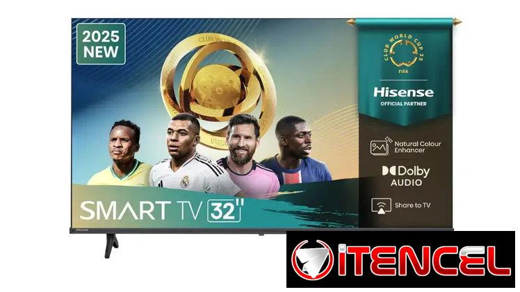 Smart  TV de 32” Hisense FHD  (Modelo 2025)