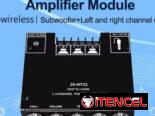 AMPLIFICADOR HIFI STEREO 2.1 & BLUETOOTH, NUEVO