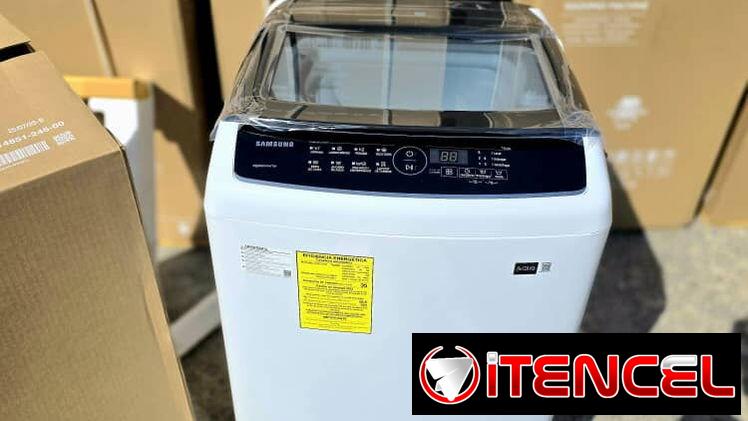 Lavadora Samsung color blanco inverte agua fría