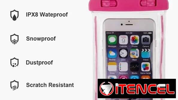 🏖️ Forro para Móvil en la Playa 🌊 Waterproof IPX8 💦 Antiarena ❄️ Antipolvo 🔒 Protección Total