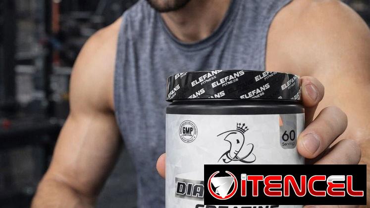 CREATINA MONOHIDRATADA + ELECTROLYTES DIAMONDHIDE (ELEFANS FITNESS) 300gr-60serv