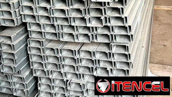 Purles galvanizados de 6mt