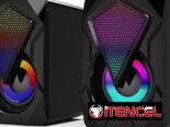 * Bocinas para Computadora con Subwoofer, Luces RGB y Conexión USB