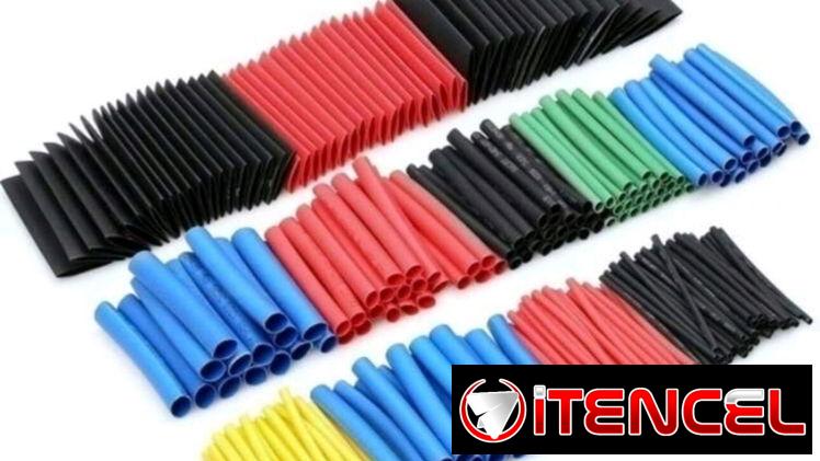Paquete de termorretráctil 164 piezas y 328 piezas