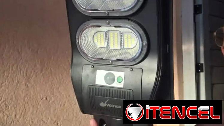 SE VENDE Lampara LED Solar de Alta Intensidad con panel PRECIO: 59 USD