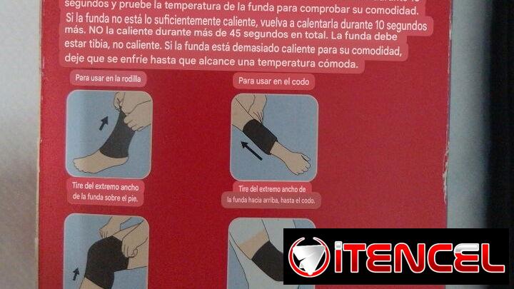 Manga de gel para frío y calor