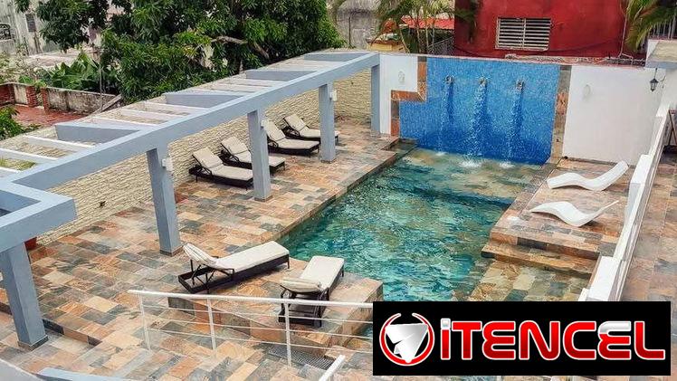 ✨🇨🇺Renta de lujo en Diez de Octubre, La Habana. Piscina alto estándar y servicios premium✨