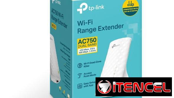 Extender repetidor de rango WiFi – AC750 – TP-LINK -MODELO RE220- 1LAN- NUEVO EN SU CAJA