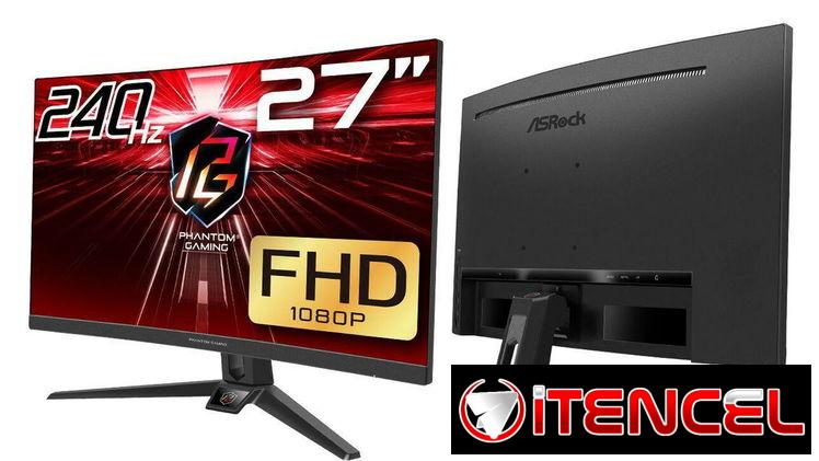 ASRock Phantom PG27F15RS1A 27″ FHD 1920 x 1080 240 Hz (144Hz y Superior) Altavoces Integrados 52815418