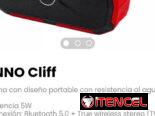 Bocina con diseño portable con resistencia al agua IPX6. UNNO Cliff