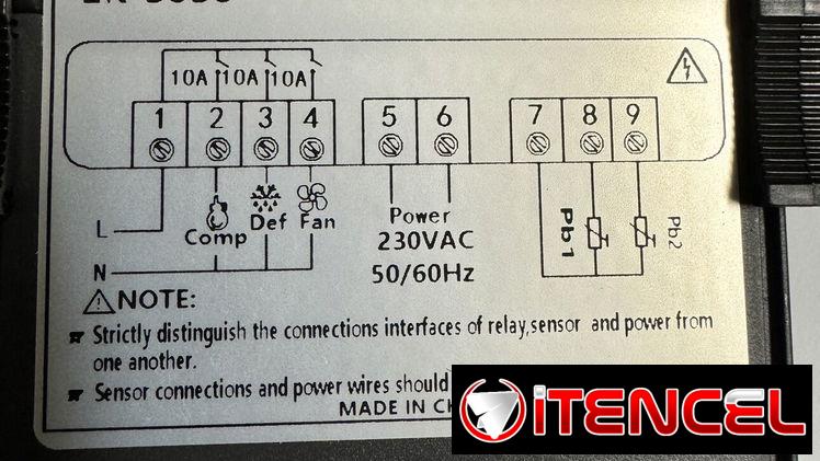 Control de temperatura de refrigeración