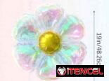 🌼✨ 3 globos transparentes tornasol