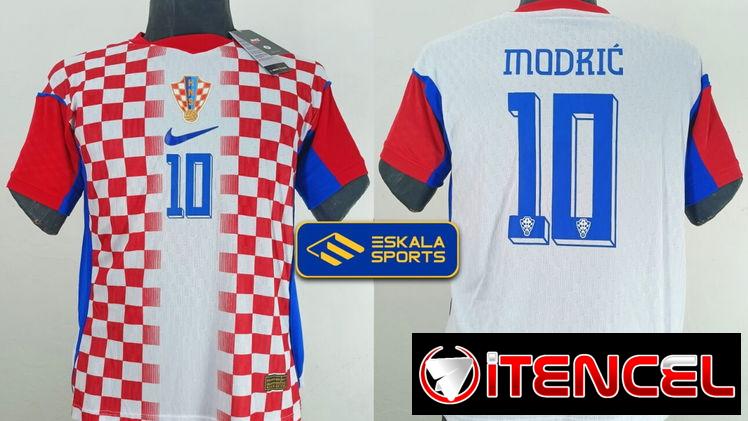 Pullover de fútbol Croacia Alternativa Modric #10