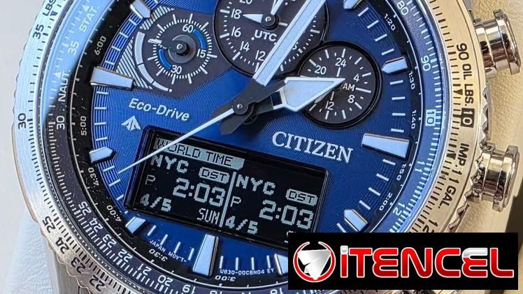 JV2000-51L version azul coleccion 2026  🔥 ¡ estreno ! 🔥 el ultimo citizen eco drive skyhawk recien salido al mercado