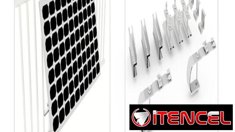 Bases de paneles solares para BALCONES
