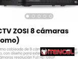 CCTV ZOSI 8 cámaras (Domo). Sistema 8 cámaras resolución Full HD 1080P. Para exteriores. Nuevo