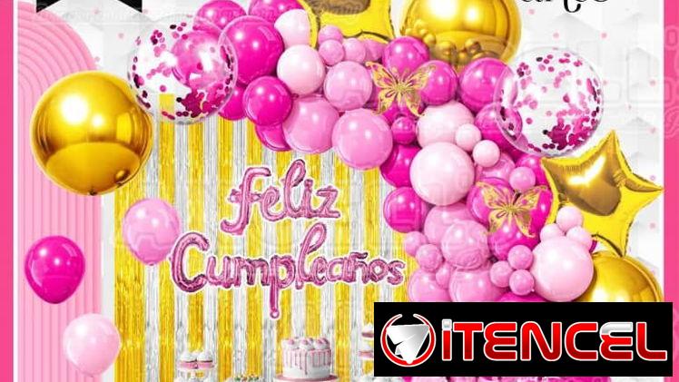 Globos, decoraciones para cumpleaños
