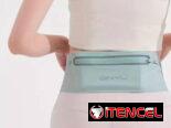 Riñonera unisex para correr – Bolsa ligera y transparente para teléfono con 3 bolsillos
