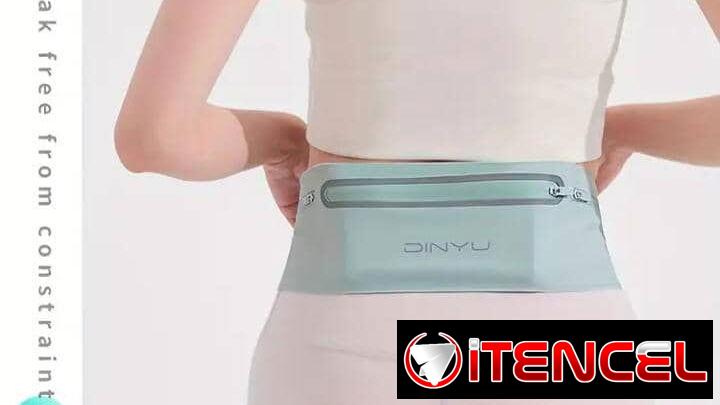 Riñonera unisex para correr – Bolsa ligera y transparente para teléfono con 3 bolsillos
