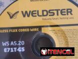 Alambre de soldar con núcleo de fundente AWS A5.20 E71T-GS