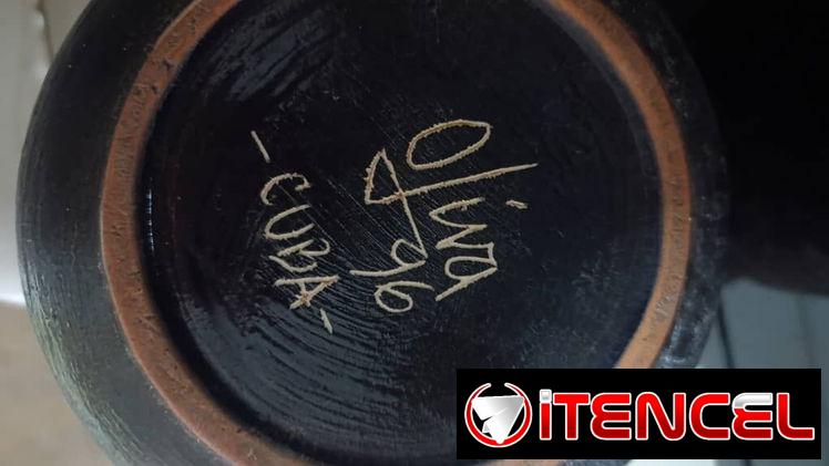 Conjunto de 5 jarrones de cerámica
