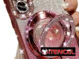 Funda Glitter Kickstand para Samsung Galaxy S23 Ultra con diseño brillante y soporte | videojuegoshabana.com