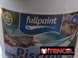 Pintura vinil blanco y sellador transparente
