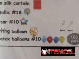 Set decorativo 100 pcs Pikachu M35(TPEx)