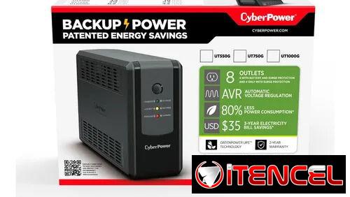 Ofertica⭐⭐⭐Protege tu PC de los Apagones⭐⭐⭐UPS de 8Tomas 550V Marca: CyberPower (Nuevo Sellado en Caja + Accesorios)+ Ga