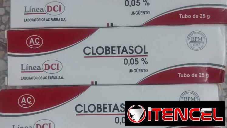 Venta de Clobetazol ungüento. Precio 2000 pesos