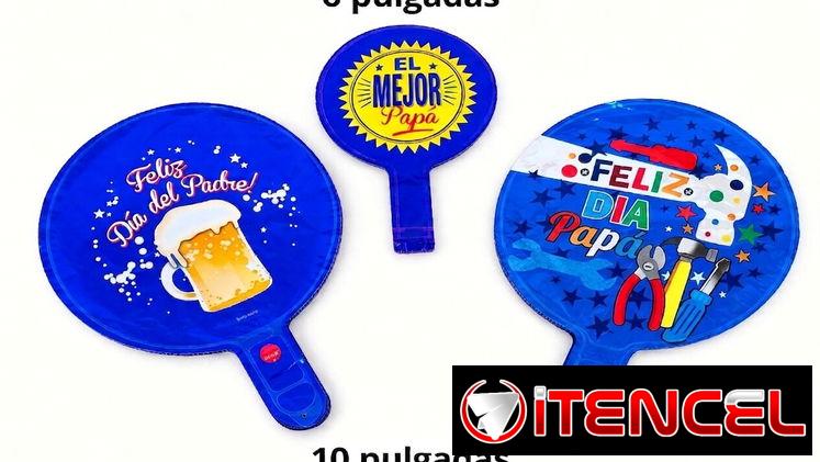 Globos metalizados 6 y 10 pulgadas