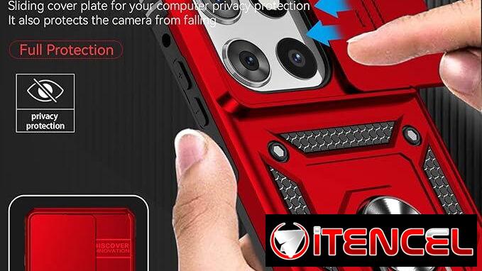 Funda SunStory para Motorola Moto G Stylus 5G 2025 con protector de pantalla y soporte | videojuegoshabana.com