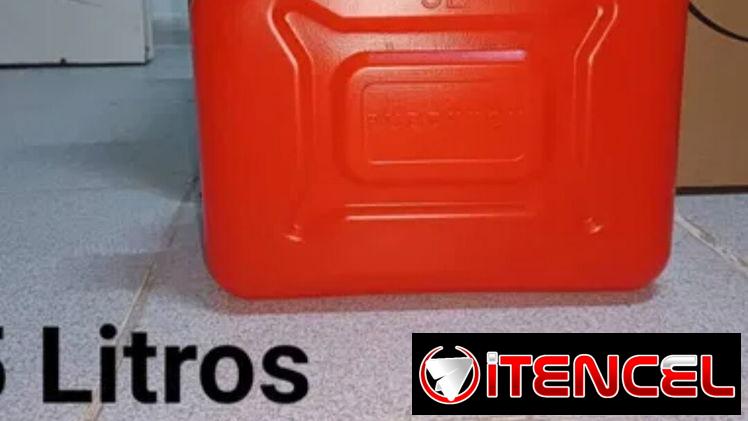 Pomos para Combustible ⛽ de 5Lt nuevo y super práctico