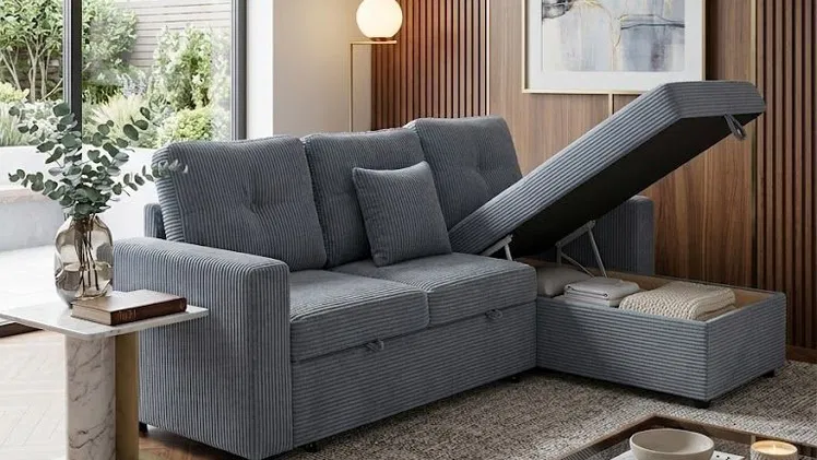 Sofa con baúl
