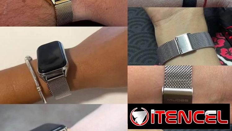 Manillas metálicas Smart band 8/9 active 12 USD