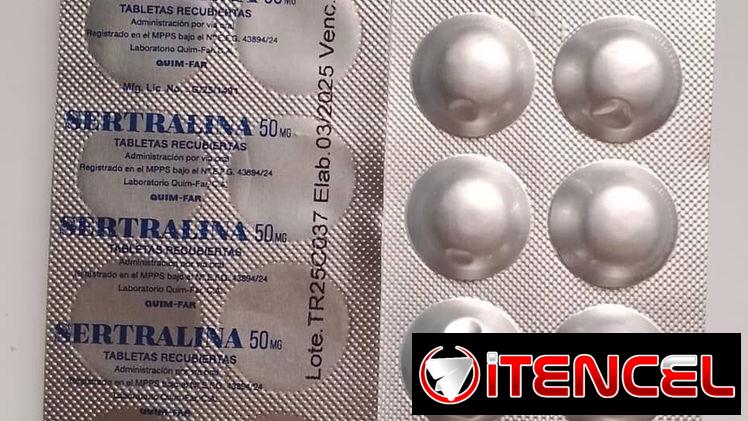 Sertralina 50mg blister 10 tabletas