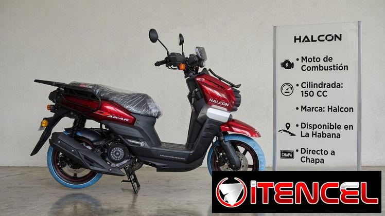 Espectacular Moto Halcon