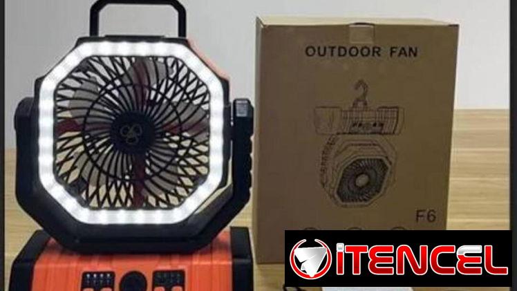 Ventilador recargable
