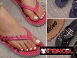 Chancletas para dama