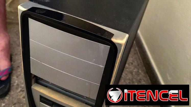 Torre 775 con fuente y chasis haier grande USB y audio frontales