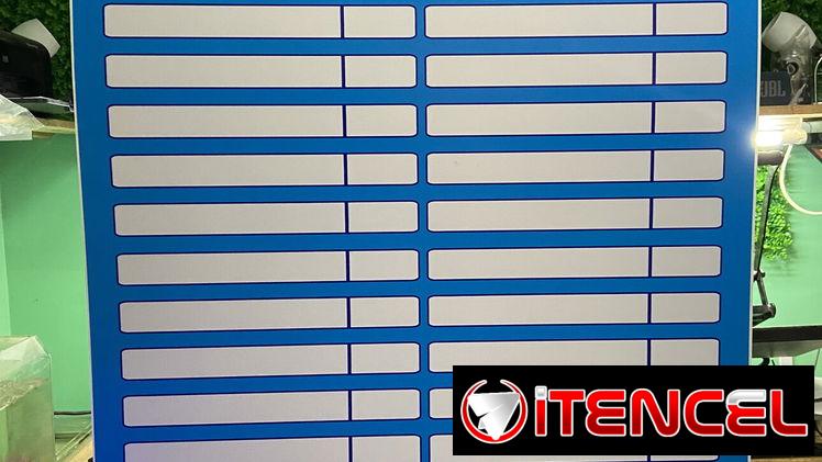 Pizarras para productos y precios / pizarras de pvc