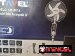 🔆 Ventilador Recargable de 16 pulgadas. Marca: STAVEL, LD-8016. Batería: LiFePO4, 7200 mAh. Potencia 26W.
