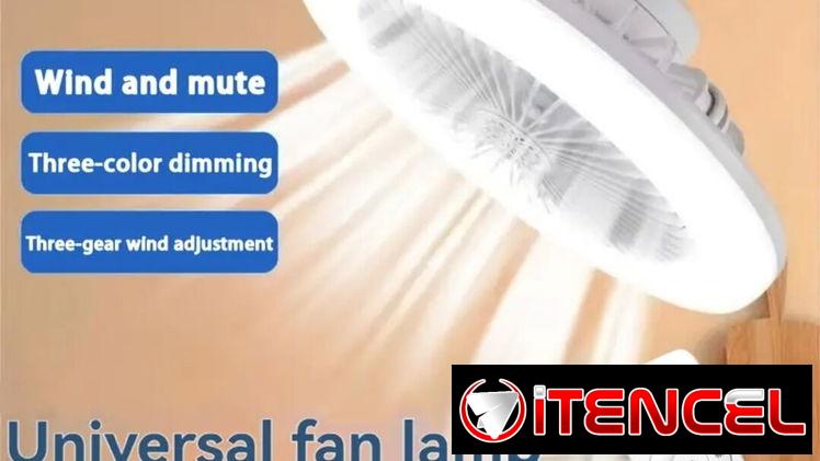 Ventilador de Techo con Luz LE