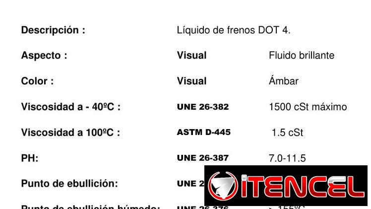 Liquido de Freno Advance Dot 4 ABS 500 ML m/IADA