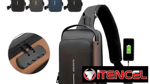 Bolso de hombre, bandolera, pechera