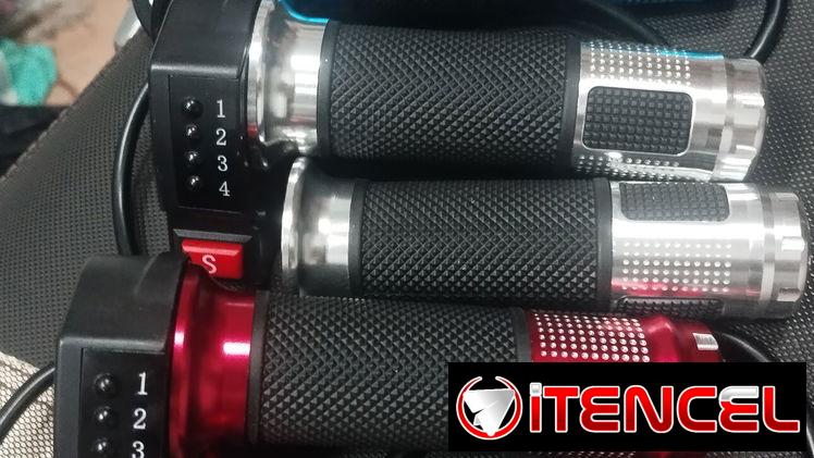 🏍️¡Domina tu Ruta con Estilo a traves de Nuestros PUÑOS d’ PULSACION d’ 4 VELOCIDADES y RETROCESO!.🏍️