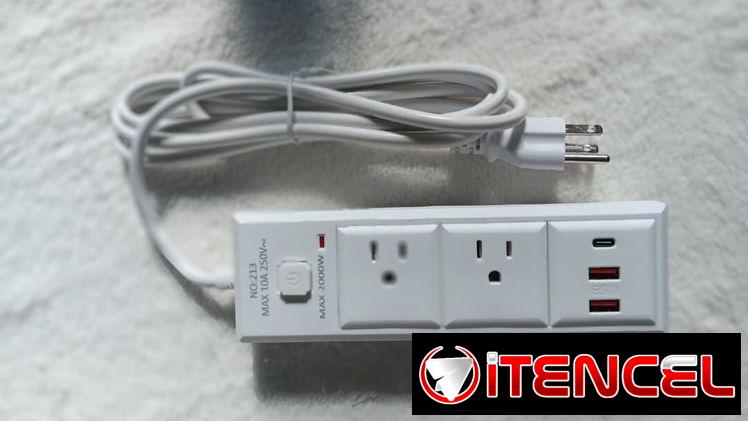 REGLETA ELÉCTRICA CON ENCHUFE UNIVERSAL, ENTREGA DE FACTURA. VARIEDAD DE REGLETAS, EXTENSIONES Y PROTECTORES DE VOLTAJE