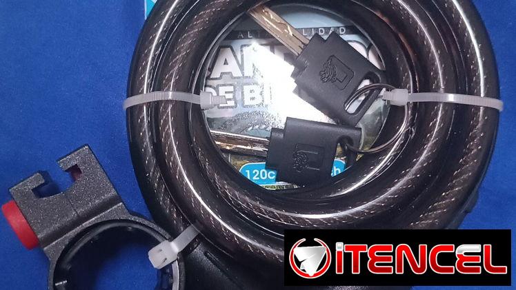 Candado cable de 1.2 metros
